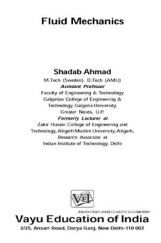 Fluid Mechanics By Shadab Ahmad Fluid Mechanics By Shadab Ahmad