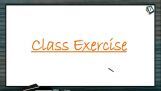 Alcohols, Phenols And Ethers - Class Exercise (Session 8 & 9) Alcohols, Phenols And Ethers - Class Exercise (Session 8 & 9)