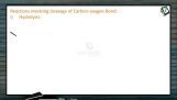 Alcohols, Phenols And Ethers - Reactions Involving Cleavage Of Carbon Oxygen Bond (Session 11 & 12) Alcohols, Phenols And Ethers - Reactions Involving Cleavage Of Carbon Oxygen Bond (Session 11 & 12)