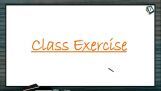 Aldehydes And Ketones - Class Exercise (Session 8) Aldehydes And Ketones - Class Exercise (Session 8)