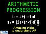 Class 10 Mathematics - Amazing Tricks To Understand Arithmetic Progression Formulae Video by Lets Tute Class 10 Mathematics - Amazing Tricks To Understand Arithmetic Progression Formulae Video by Lets Tute