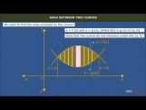 Class 12 Maths - Area Between Two Curves Video by MBD Publishers Class 12 Maths - Area Between Two Curves Video by MBD Publishers