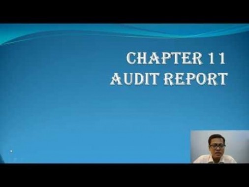 Audit And Assurance - Audit Report Chapter-XI Part I Video by Revantasuntech