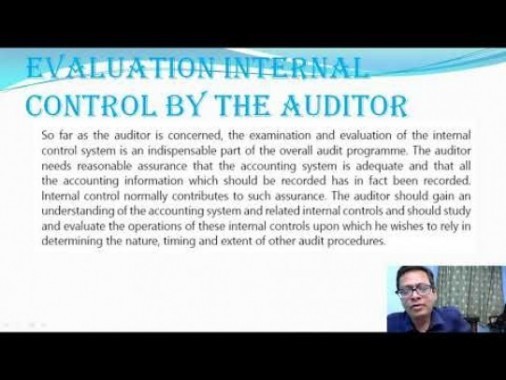 Audit And Assurance - Risk Assessment And Internal Control Chapter-IV Part IV Video by Revantasuntech