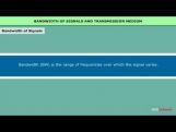 Class 12 Physics - Bandwidth Of Signals And Transmission Medium Video by MBD Publishers Class 12 Physics - Bandwidth Of Signals And Transmission Medium Video by MBD Publishers