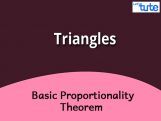 Class 10 Mathematics - Basic Proportionality Theorem Video by Lets Tute Class 10 Mathematics - Basic Proportionality Theorem Video by Lets Tute