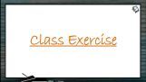 Body Fluids And Circulation - Class Exercise (Session 12) Body Fluids And Circulation - Class Exercise (Session 12)