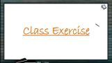 Body Fluids And Circulation - Class Exercise (Session 2) Body Fluids And Circulation - Class Exercise (Session 2)