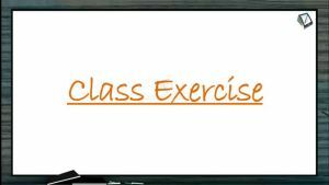 Body Fluids And Circulation - Class Exercise (Session 7)
