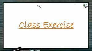 Body Fluids And Circulation - Class Exercise (Session 9)