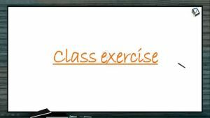 Breathing And Exchange of Gases - Class Exercise (Session 2)