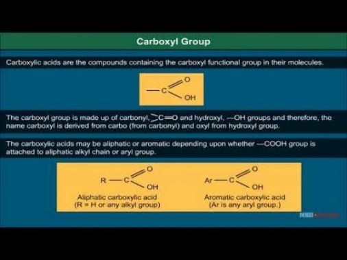 Class 12 Chemistry - Carboxyl Group Video by MBD Publishers