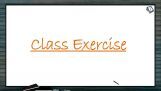 Cell The Unit of Life - Class Exercise (Session 2) Cell The Unit of Life - Class Exercise (Session 2)