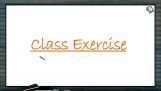 Cell The Unit of Life - Class Exercise (Session 3) Cell The Unit of Life - Class Exercise (Session 3)