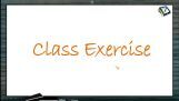 Chemical Kinetics - Class Exercise (Session 2) Chemical Kinetics - Class Exercise (Session 2)