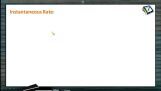 Chemical Kinetics - Instantaneous Rate (Session 1) Chemical Kinetics - Instantaneous Rate (Session 1)