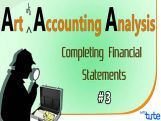 Class 11 & 12 Accountancy - Completing Financial Satement Video by Let's Tute Class 11 & 12 Accountancy - Completing Financial Satement Video by Let's Tute