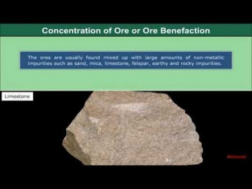 Class 12 Chemistry - Concentration Of Ores Or Ore Benefaction Video by MBD Publishers