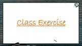 Coordination Compounds - Class Exercise (Session 2) Coordination Compounds - Class Exercise (Session 2)
