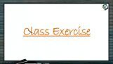 Coordination Compounds - Class Exercise (Session 5) Coordination Compounds - Class Exercise (Session 5)