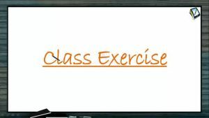 Coordination Compounds - Class Exercise (Session 5)