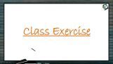 Coordination Compounds - Class Exercise (Session 6) Coordination Compounds - Class Exercise (Session 6)