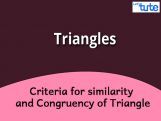 Class 10 Mathematics - Criteria For Similarity And Congruency Of Triangle Video by Lets Tute Class 10 Mathematics - Criteria For Similarity And Congruency Of Triangle Video by Lets Tute