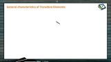 D And F Block Elements - General Characteristics (Session 1) D And F Block Elements - General Characteristics (Session 1)