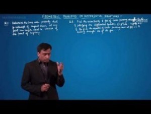 Differential Equations - Geometric Problems On Differential Equations-II Video By Plancess