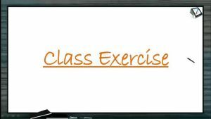 Digestion And Absorption - Class Exercise (Session 5)