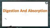 Digestion And Absorption - Minerals (Session 6) Digestion And Absorption - Minerals (Session 6)