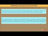 Class 11 Physics - Dimensional Analysis And Its Applications Video by MBD Publishers Class 11 Physics - Dimensional Analysis And Its Applications Video by MBD Publishers