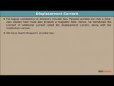 Class 12 Physics - Displacement Current Video by MBD Publishers Class 12 Physics - Displacement Current Video by MBD Publishers