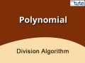 Class 9 Mathematics - Division Algorithm Video by Lets Tute