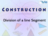 Construction - Division Of A Line Segment Video By Lets Tute Construction - Division Of A Line Segment Video By Lets Tute
