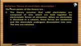Electrochemistry - Arrhenius Theory Of Electrolytic Dissociation (Session 2) Electrochemistry - Arrhenius Theory Of Electrolytic Dissociation (Session 2)