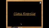 Electrochemistry - Class Exercise (Session 3) Electrochemistry - Class Exercise (Session 3)