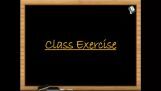 Electrochemistry - Class Exercise (Session 5 & 6) Electrochemistry - Class Exercise (Session 5 & 6)
