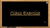 Electrochemistry - Class Exercise (Session 7) Electrochemistry - Class Exercise (Session 7)