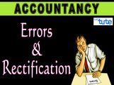 Class 11 Accountancy - Errors And Rectification Video by Let's Tute Class 11 Accountancy - Errors And Rectification Video by Let's Tute