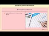 Class 11 Accounts - Financial Statements Video by MBD Publishers Class 11 Accounts - Financial Statements Video by MBD Publishers
