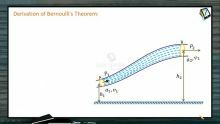 Fluids - Derivation Of Bernoullis Theorem (Session 4 & 5)