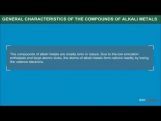 Class 11 Chemistry - General Characteristics Of The Compounds Of Alkali Metals Video by MBD Publishers Class 11 Chemistry - General Characteristics Of The Compounds Of Alkali Metals Video by MBD Publishers