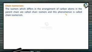 General Organic Chemistry - Chain Isomerism (Session 7 & 8)