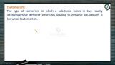 General Organic Chemistry - Tautomerism (Session 7 & 8) General Organic Chemistry - Tautomerism (Session 7 & 8)