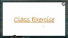 Gravitation - Class Exercise (Session 3)