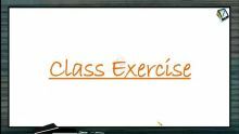 Gravitation - Class Exercise (Session 4)