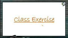 Gravitation - Class Exercise (Session 5)