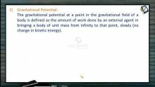 Gravitation - Gravitational Potential (Session 2)