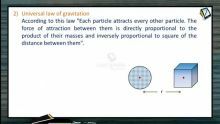 Gravitation - Universal Law Of Gravitation (Session 1)